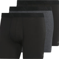 adidas Men's Luxe Comfort Boxer Brief Underwear 3-Pack