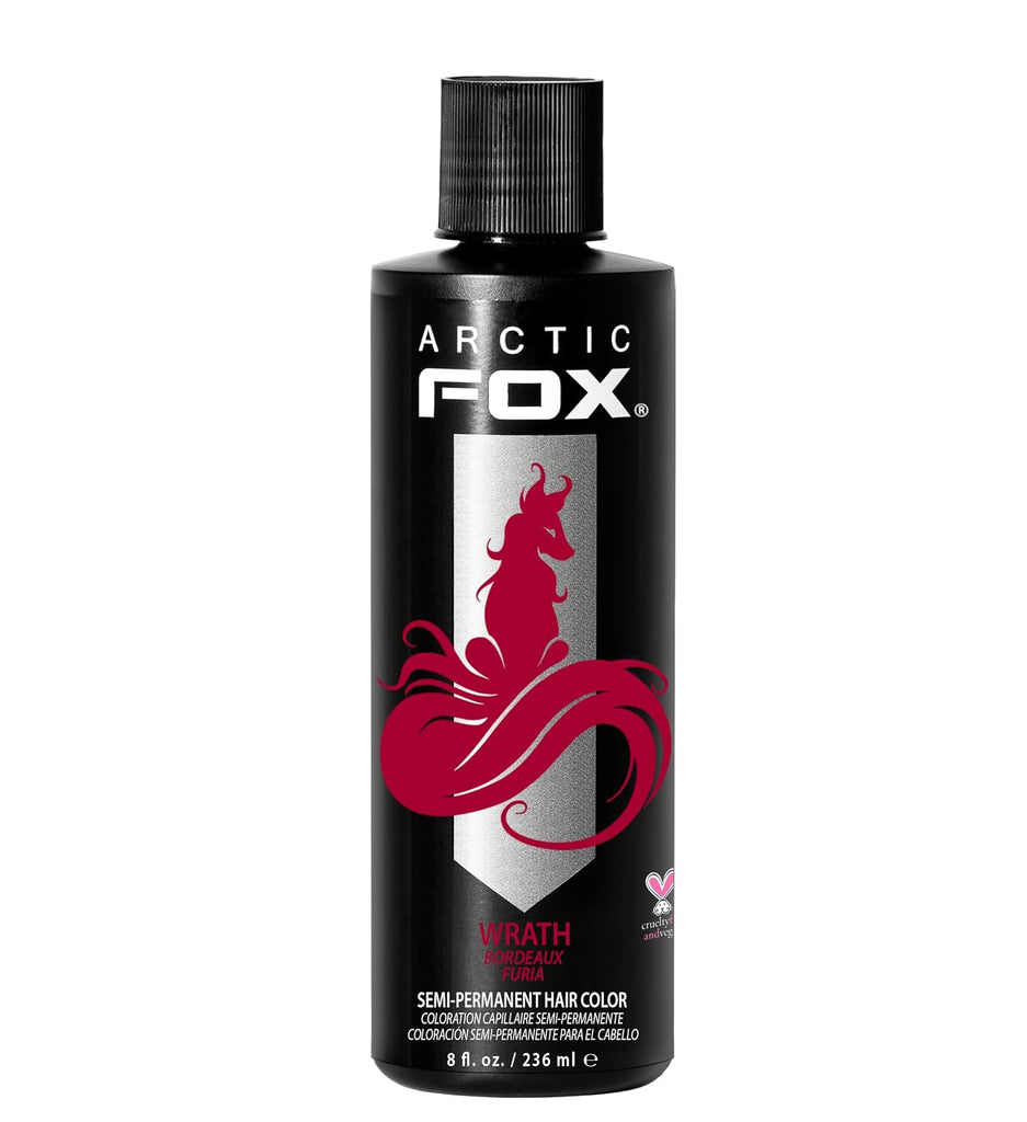 ARCTIC FOX Semi-Permanent Hair Color WRATH - Cruelty-Free - 8 fl oz