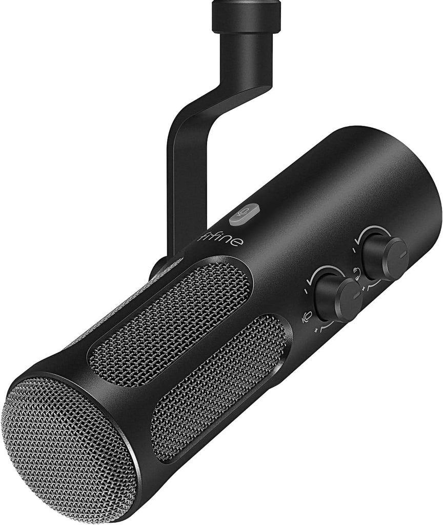 FIFINE AmpliTank Tank3 XLR/USB Podcast Dynamic Microphone for Streaming
