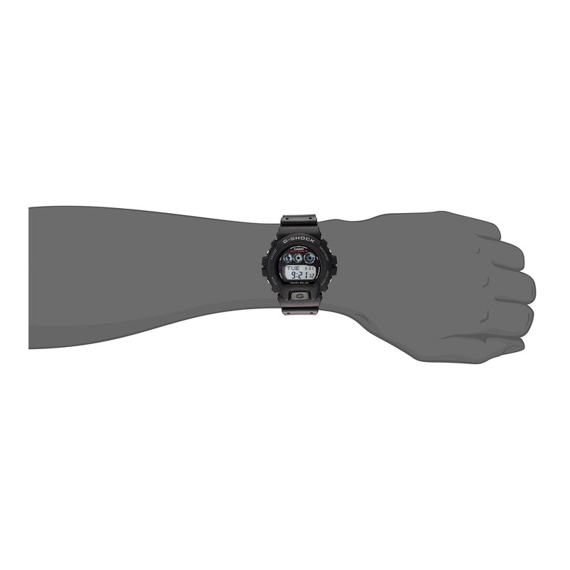 G-Shock GW6900-1 reloj solar deportivo negro y resistente para hombre, perfecto para un estilo de vida activo