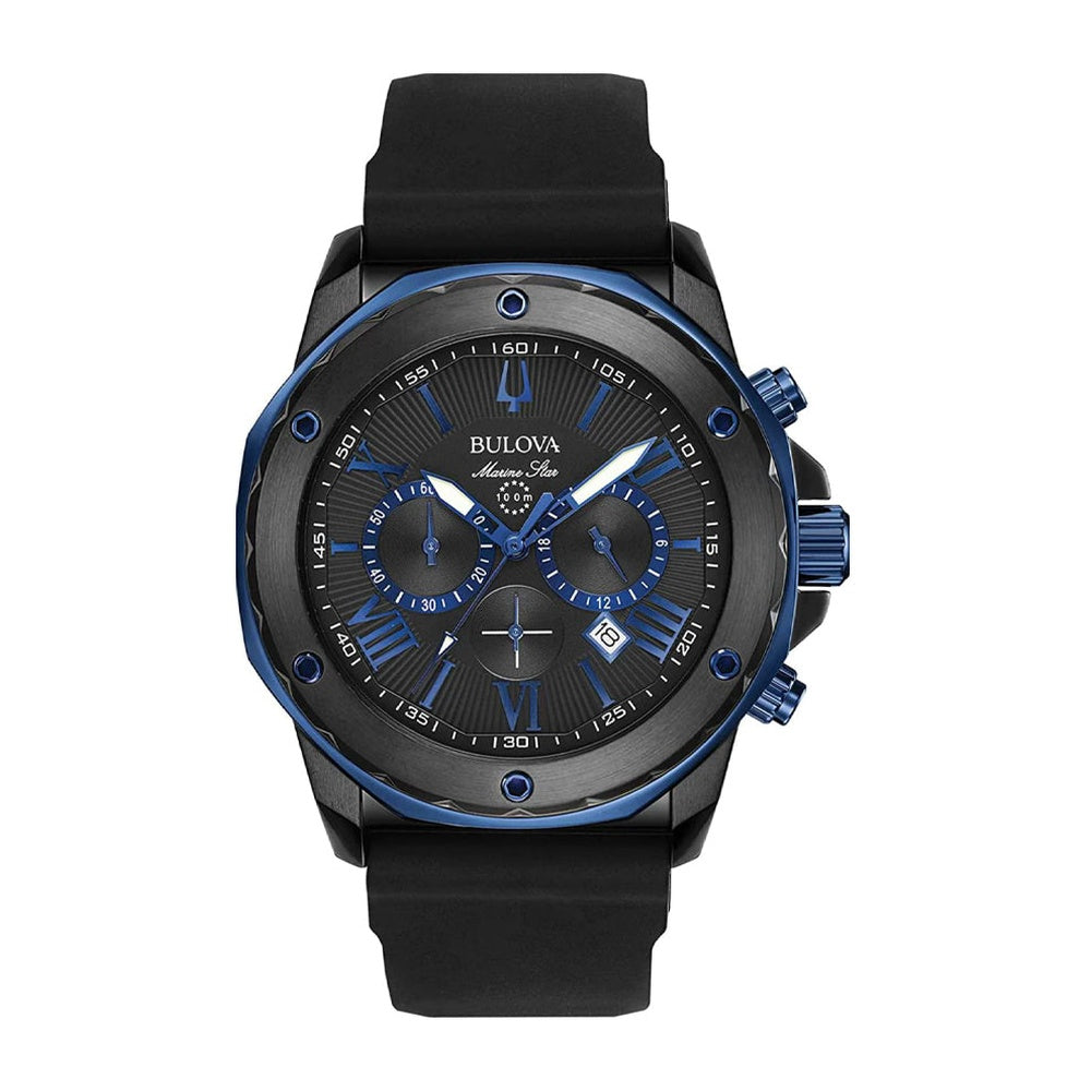 Bulova Marine Star Cronografo - Azul
