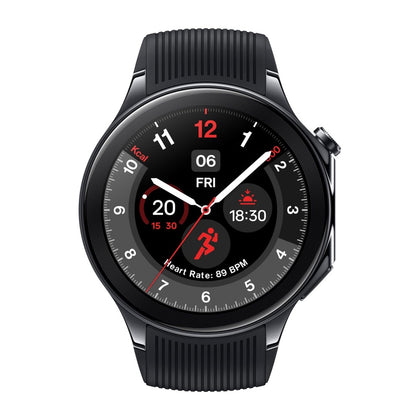 ONEPLUS Reloj 2, 32 GB, batería de larga duración, seguimiento de salud, cristal de zafiro, doble motor, Wear OS de Google