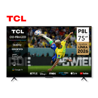 Televisor TCL 75” 4K UHD QD Mini LED
