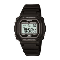 Reloj digital Casio F108WH para hombres, resistente al agua, alarma diaria, cronómetro LED, precisión 30 segundos al mes