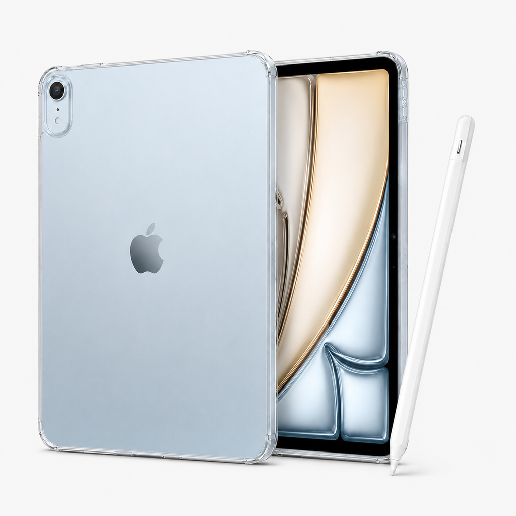 Combo iPad Air M4 + Apple Pencil USB-C + Screen Protector - Blue