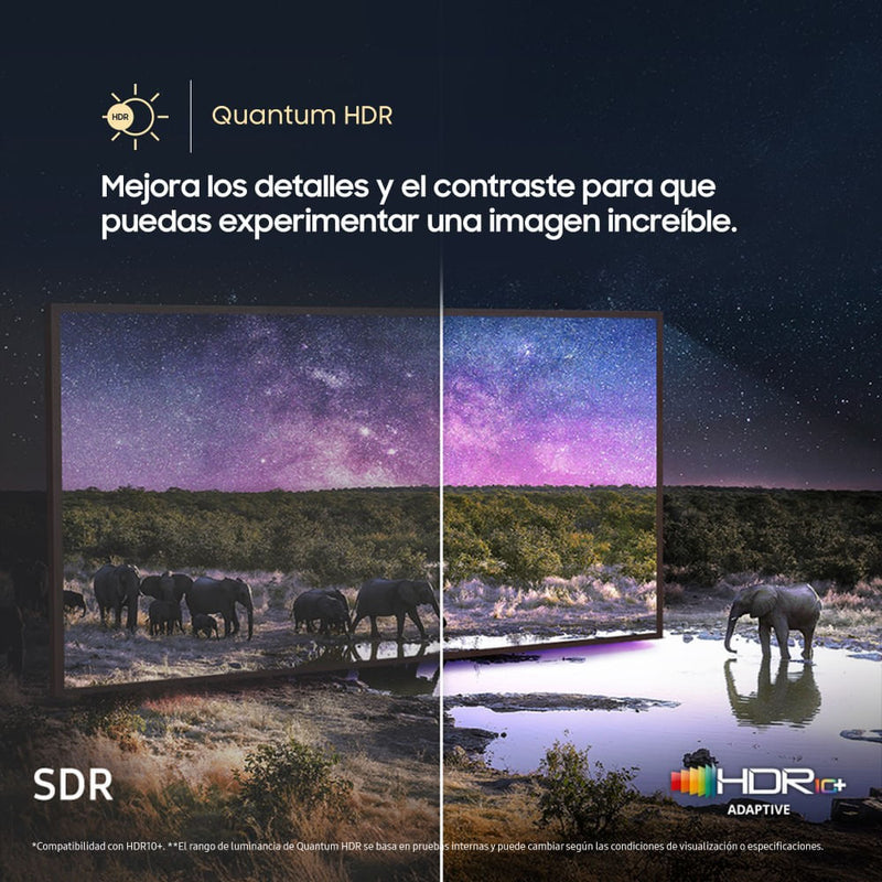 Televisor Samsung 75" QLED 4K Smart TV QN75Q6FA