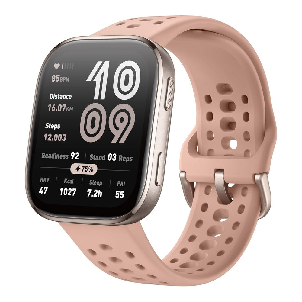 Amazfit Bip 6 - Reloj Inteligente 46mm, Batería 14 Días, AMOLED 1.97" GPS, Rosa
