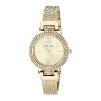 Anne Klein Women's Premium Crystal Accented Watch and Bracelet Set