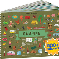 Cupkin Camping Coloring & Sticker Activity Book | 500+ Stickers
