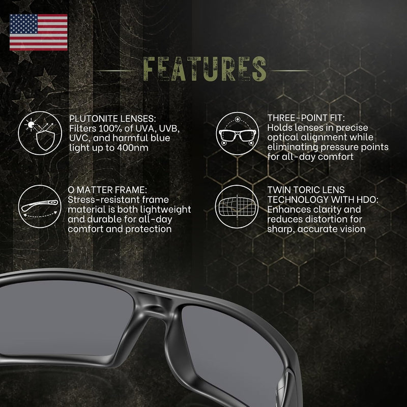 Oakley Standard Issue SI GASCAN USA FLAG Collection Military Grade