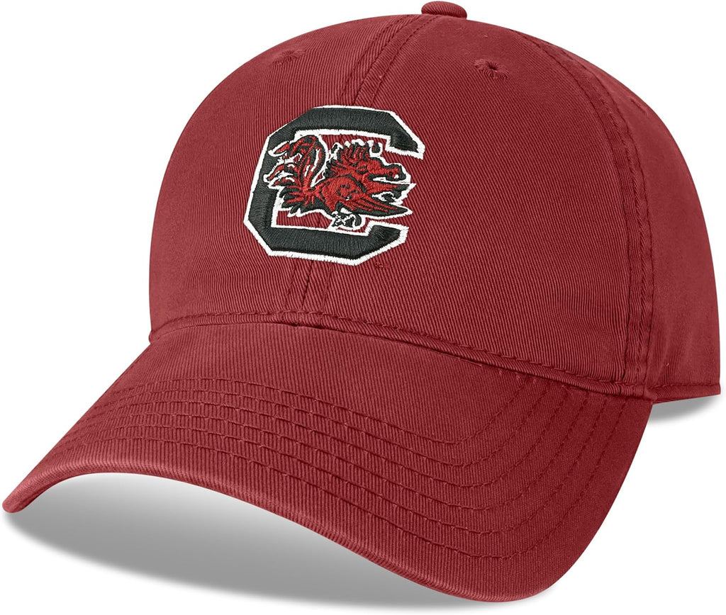 Legacy NCAA Officially Licensed Baseball Hat, South Carolina Fighting Gamecocks, Lightweight Cap for Men & Women, Relaxe