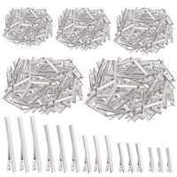 Swpeet 270Pcs 5 Sizes Alligator Hair Clips Assortment Kit, for Metal Duck Bill Hair Clips Flat Top Single Prong Hairpins