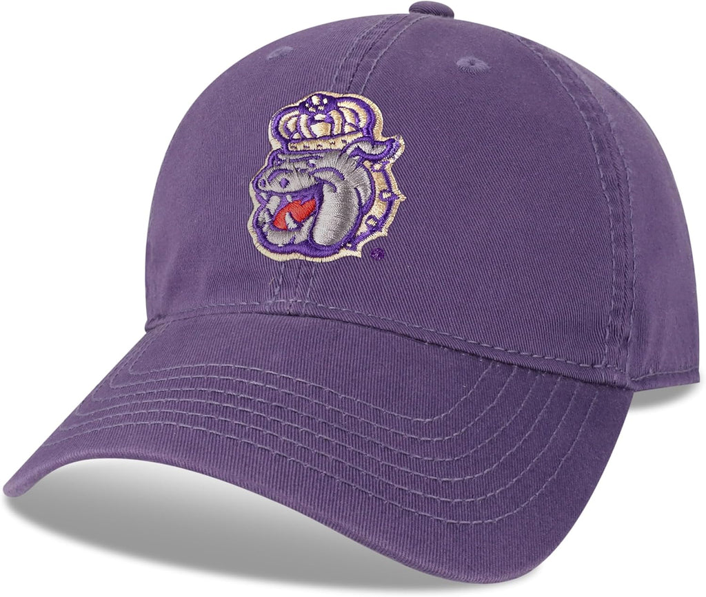 Legacy NCAA Officially Licensed Baseball Hat, James Madison Dukes, Lightweight Cap for Men & Women, Relaxed Twill Adjust