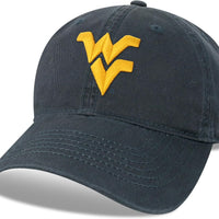 Legacy NCAA Officially Licensed Baseball Hat, West Virginia Mountaineers, Lightweight Cap for Men & Women, Relaxed Twill
