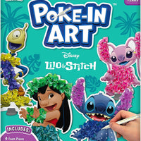 Skillmatics Poke-in Art – Lilo & Stitch, Wood Craft Kit, Gift for Kids