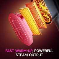 DRFLASH Plancha y vaporizador 2 en 1 para ropa