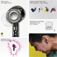 Nothing Ear (3a) Auriculares Bluetooth Cancelación de Ruido 45dB - Amarillo