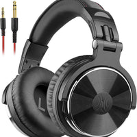 OneOdio Wired DJ Hi-Res Over-Ear Headphones for PC, Keyboard Guitar - Black