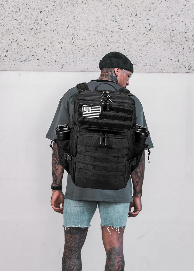 LHI Military Tactical Backpack for Men and Women 45L