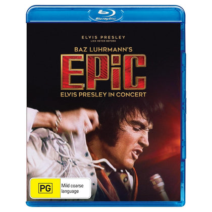 EPiC: Elvis Presley in Concert Blu-ray   A Baz Luhrmann Documentary   Region A, B & C