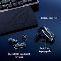 ASUS ROG Azoth 96 HE Wireless Hall Effect Gaming Keyboard, PBT Keycaps