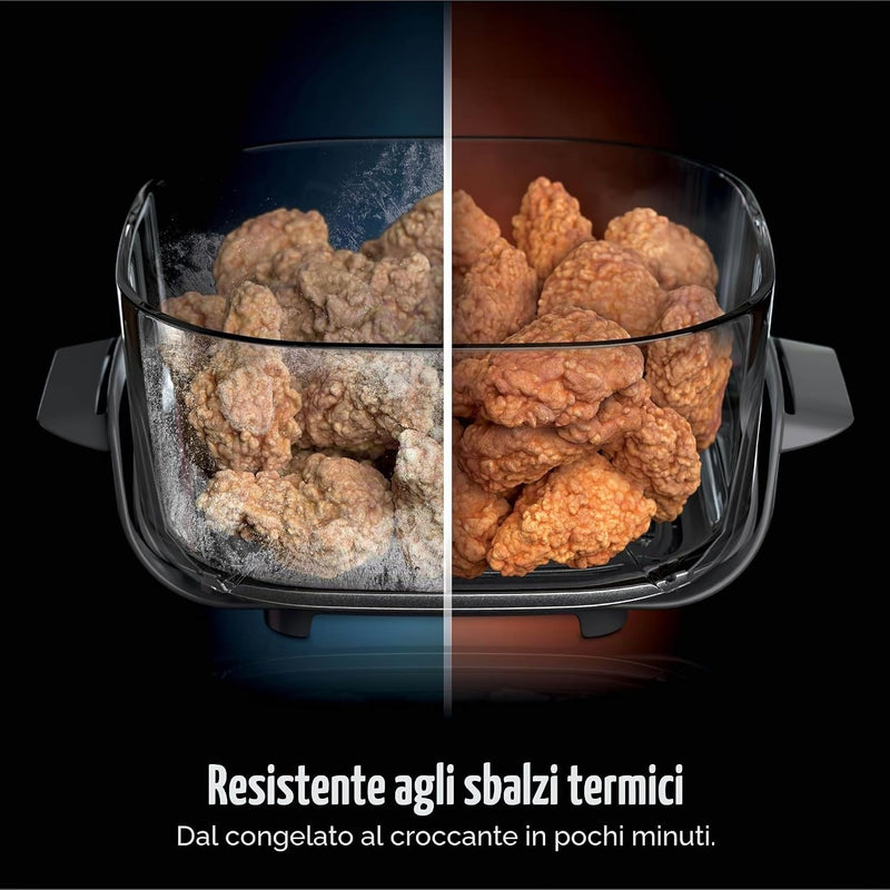 Ninja Crispi 4 in 1 Glass Air Fryer, 450°F, Non Toxic, 4QT and 6 Cup