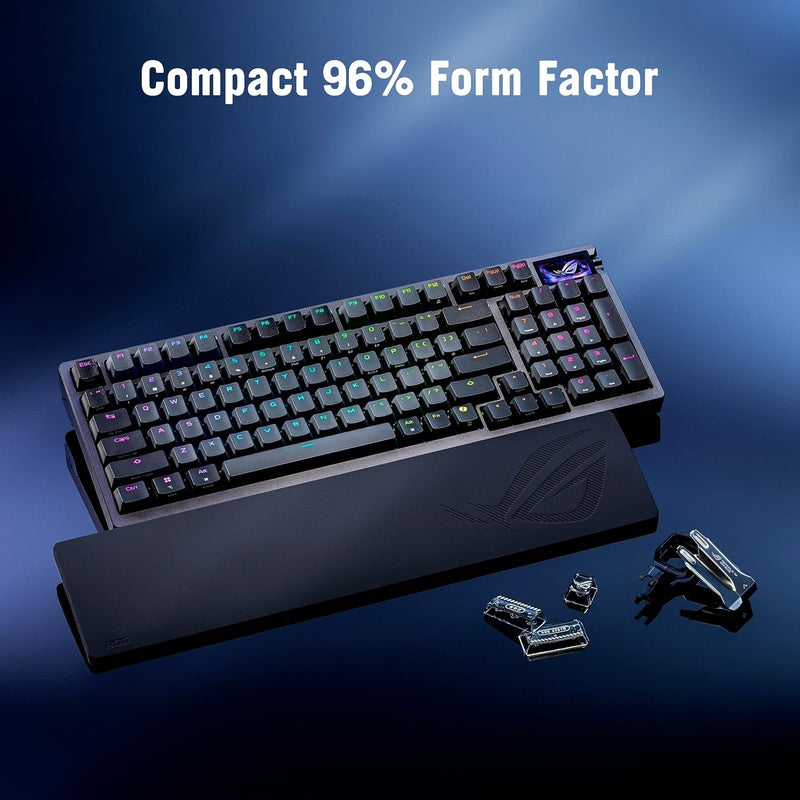 ASUS ROG Azoth 96 HE Wireless Hall Effect Gaming Keyboard, PBT Keycaps