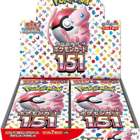 Pokemon Card Game Scarlet & Violet Enhanced Expansion Pack Pokemon Card 151 Booster Box (Japanese) - 20 Packs