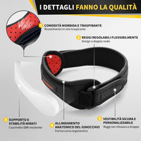 CAMBIVO 2 Pack Patella Tendon Knee Straps, Knee Brace for Women