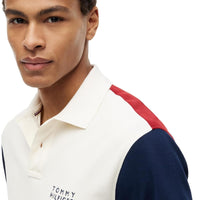 Tommy Hilfiger Men's Short Sleeve Polo Shirts in Regular Fit With Stretch and Organic Pique Cotton