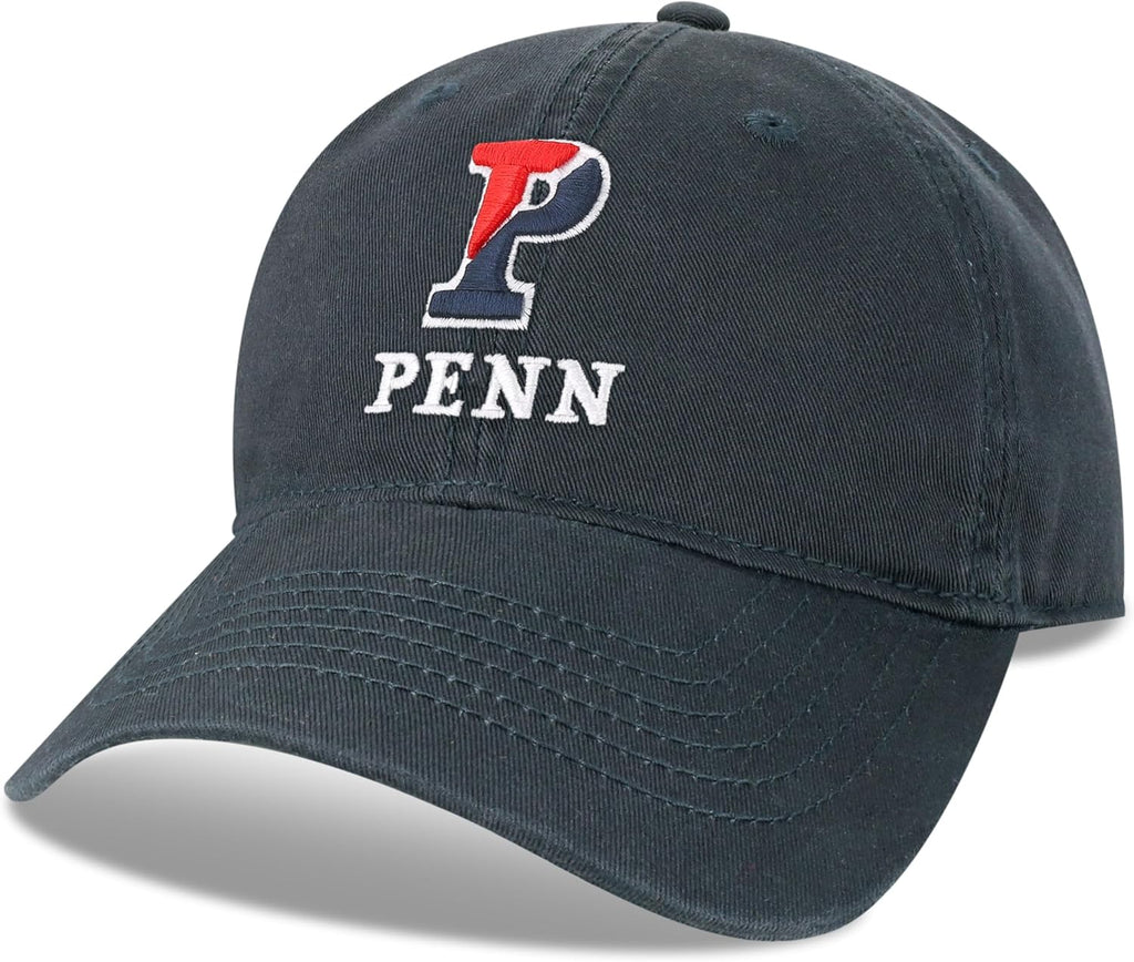 Legacy NCAA Officially Licensed Baseball Hat, Pennsylvania Quakers, Lightweight Cap for Men & Women, Relaxed Twill Adjus