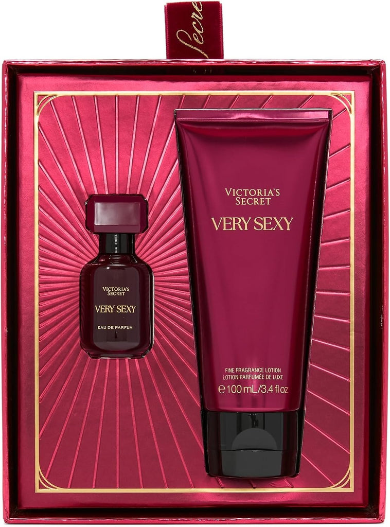 🔥 ¡Victoria’s Secret Very Sexy Mini Duo en oferta! 💋 Perfume + loción de viaje