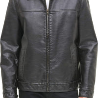 Tommy Hilfiger Men's Classic Faux Leather Jacket