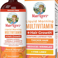MARYRUTH'S Liquid Multivitamin + Hair Growth, Clinically Thicker Hair, 30oz - 15.22 Fl Oz (Pack of 1)