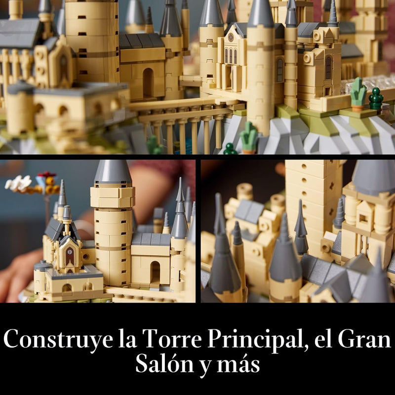 LEGO Harry Potter Hogwarts Castle and Grounds 76419 - Juego de construcción, idea de regalo