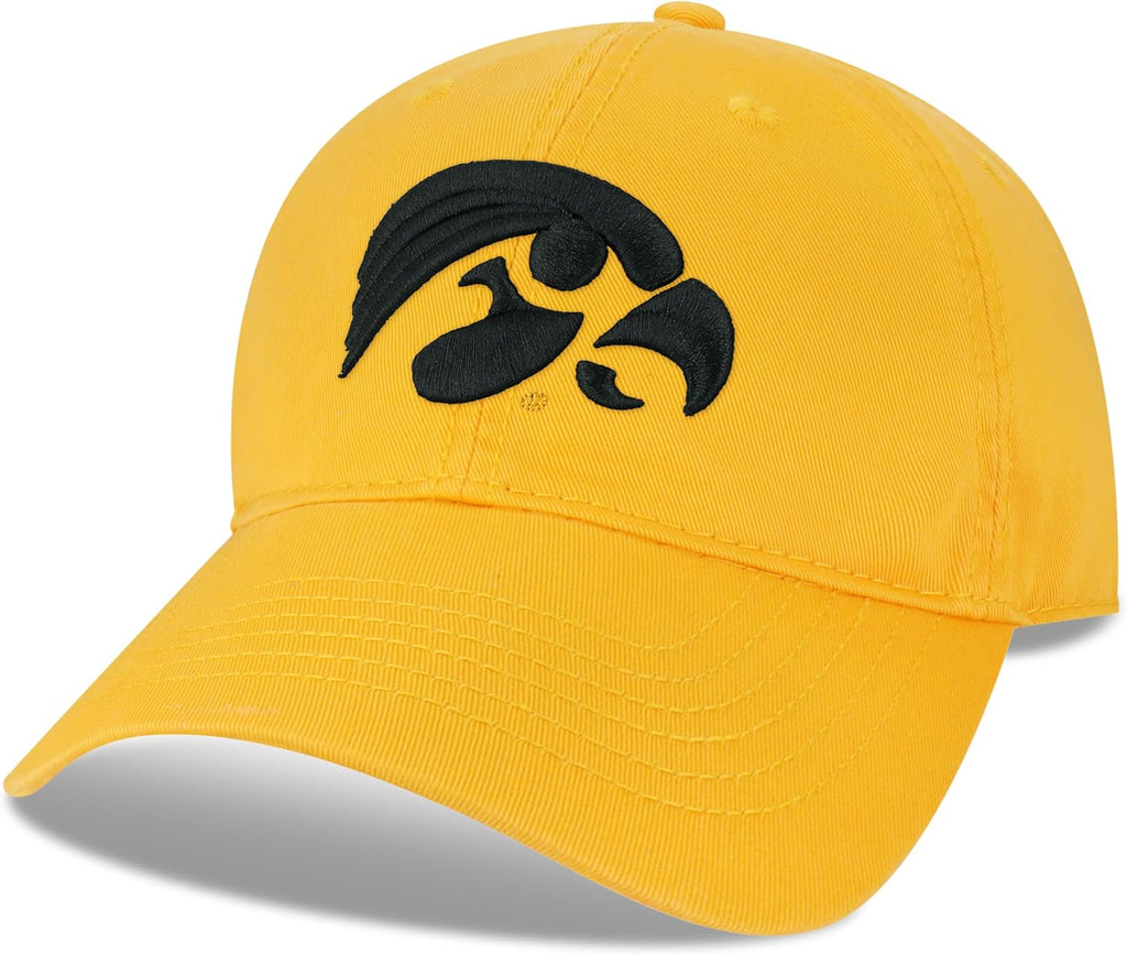 Legacy NCAA Officially Licensed Baseball Hat, Iowa Hawkeyes, Lightweight Cap for Men & Women, Relaxed Twill Adjustable (