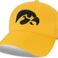 Legacy NCAA Officially Licensed Baseball Hat, Iowa Hawkeyes, Lightweight Cap for Men & Women, Relaxed Twill Adjustable (