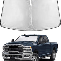 EcoNour Windshield Sunshade Compatible for Dodge Ram 1500 2011-2017 2018
