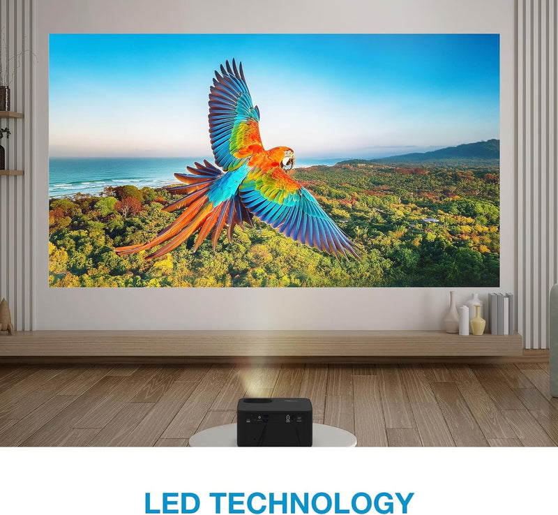 Optoma Photon Life PK32 - 4K UHD, 1,100 Lumens, LED, Premium Auto-Setup Home Entertainment & Gaming Projector