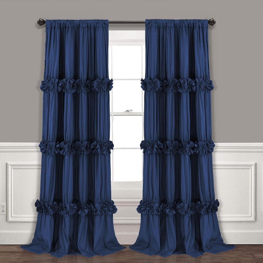 Homechoice Decor Thermal Insulated Window Curtains, 54" W x 84" L (Pair)