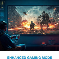Optoma Photon Life PK32 - 4K UHD, 1,100 Lumens, LED, Premium Auto-Setup Home Entertainment & Gaming Projector