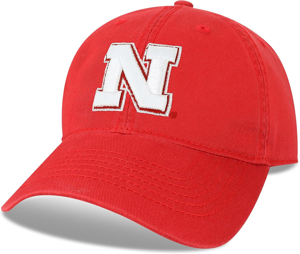 Legacy NCAA Officially Licensed Baseball Hat, Nebraska Cornhuskers, Lightweight Cap for Men & Women, Relaxed Twill Adjus