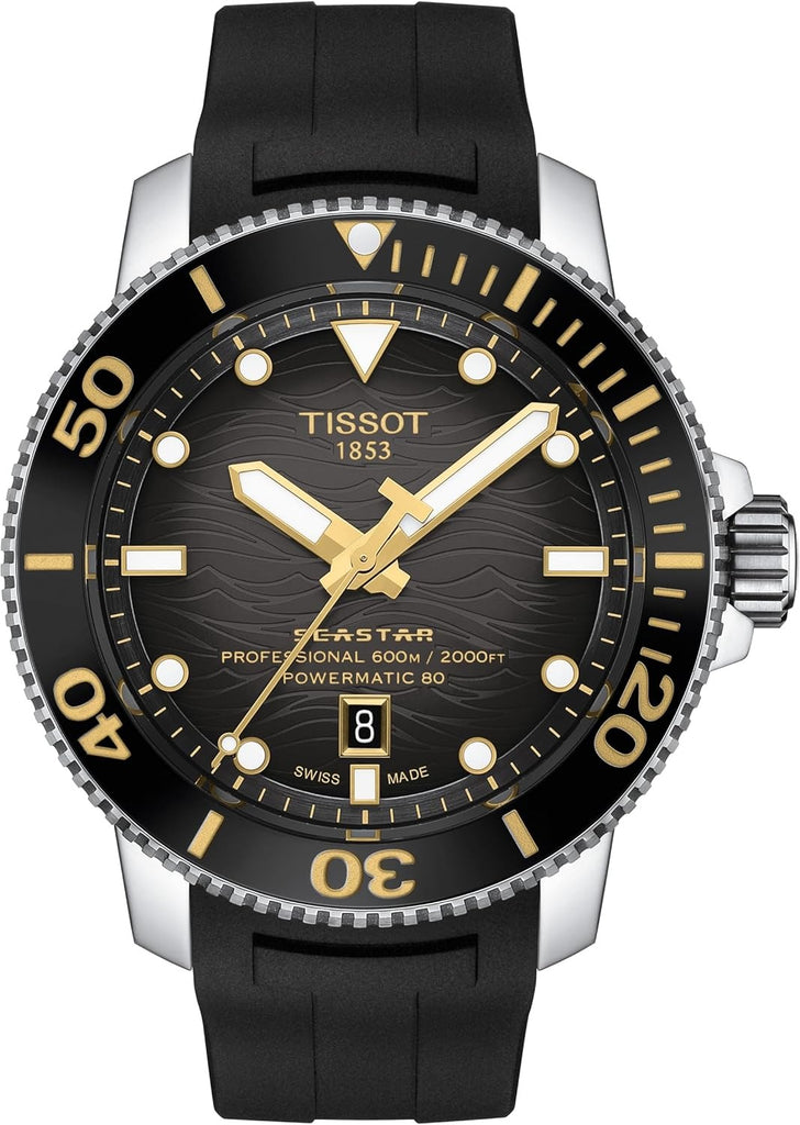 Tissot Mens Tissot Seastar 2000 Professional Powermatic 80 316L