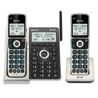 AT&T BL3107-2 DECT 6.0 2-Handset Cordless Phone, Titanium Black