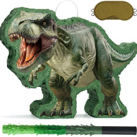 WERNNSAI Dinosaur Piñata, Dinosaur Birthday Decorations, Piñata Bundle