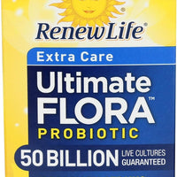 Renew Life Extra Care Digestive Probiotic 50 Billion CFU - 90 Count (Pack of 1)