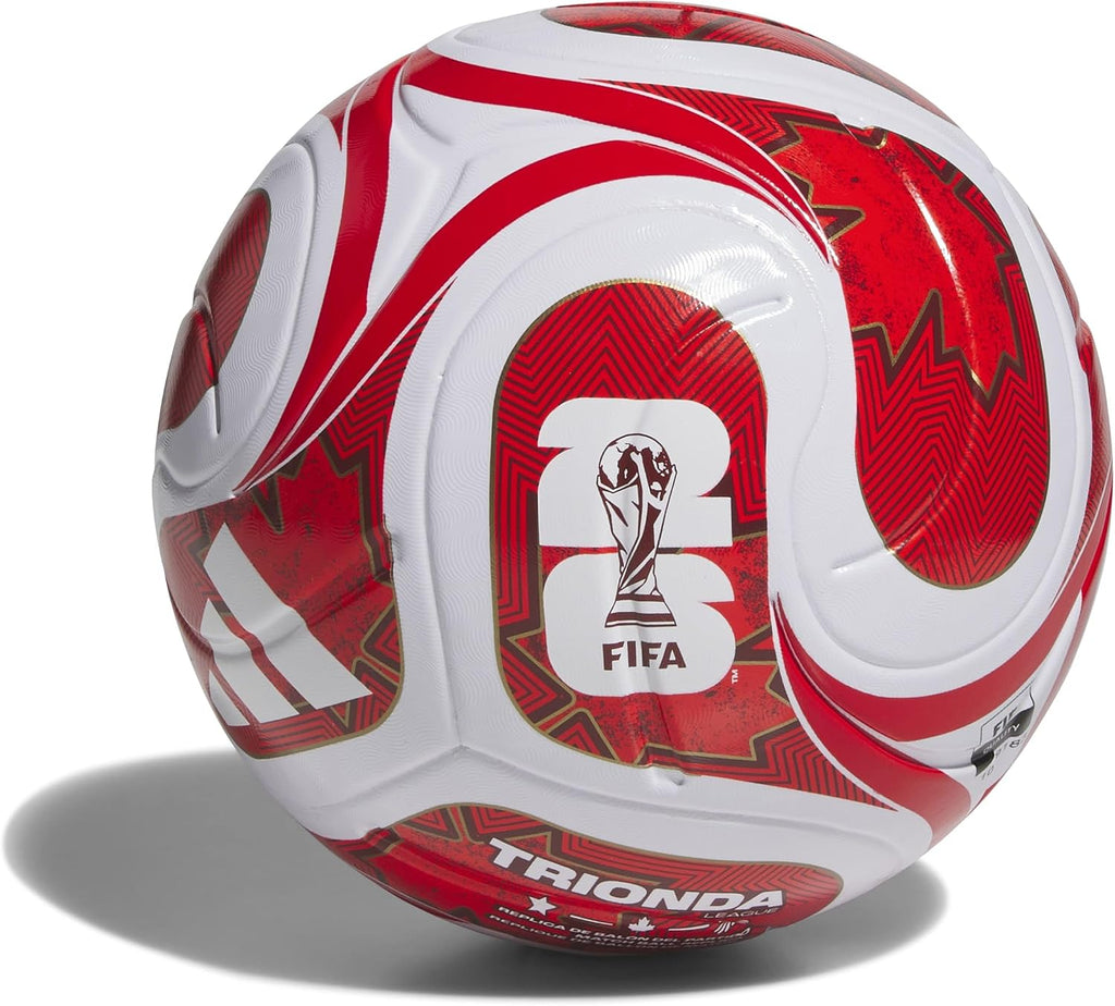 adidas Unisex-Adult World Cup League Can, White/Vivid Red/Power Red/Red, 4