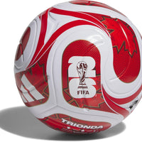 adidas Unisex-Adult World Cup League Can, White/Vivid Red/Power Red/Red, 4