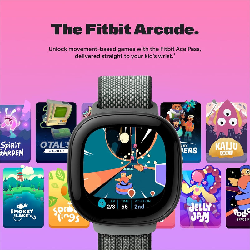 Fitbit Google Ace LTE - Kids Smartwatch with Call
