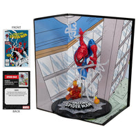 McFarlane Toys Marvel Spider-Man Escala 1:10 con Escena (The Amazing Spider-Man #302)